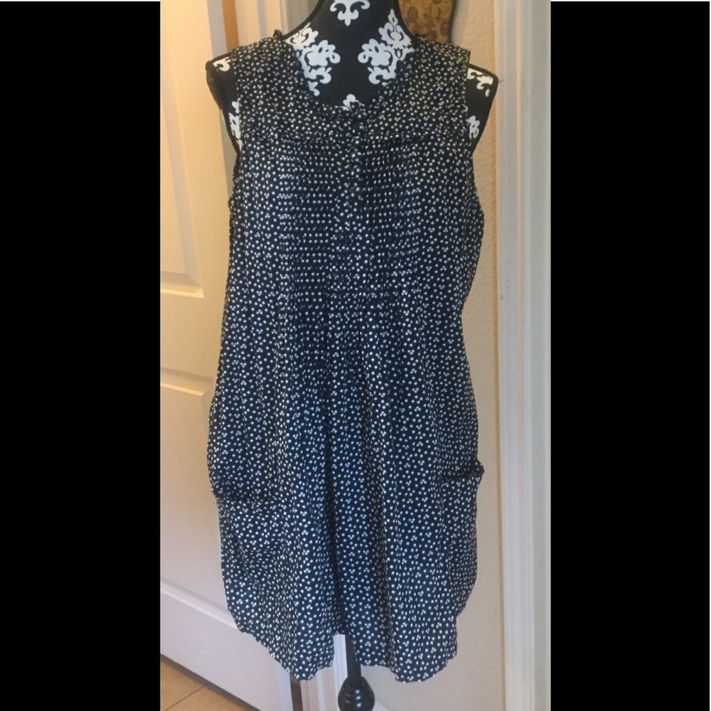 Black/White Starburst Dress